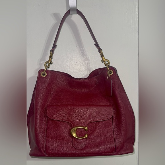 Coach Handbags - Coach soho tabby- burgundy